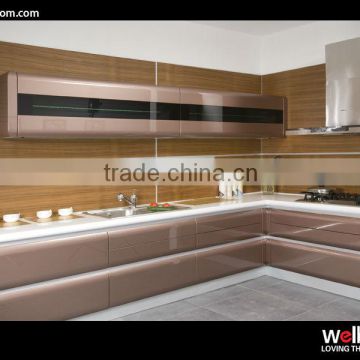 DIY High Gloss Modern Kitchen Cupboard