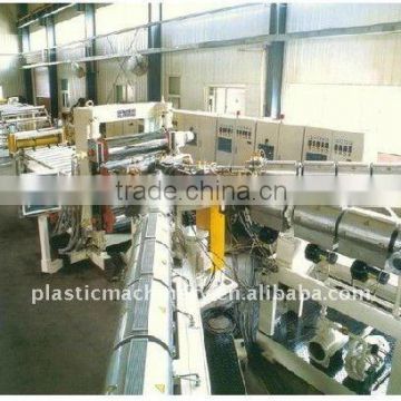 PE,PP&Fiberglass Mesh Five Layers Construction Formwork Line (Plastic Machinery)