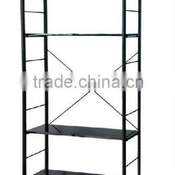 five-tier stainless steel bookcase