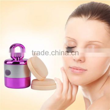 Electric 3D Automatic Vibration Makeup Foundation Powder Puff Applicator Cosmetic Beauty Tool