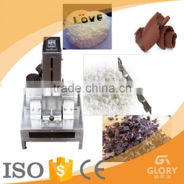 High quality commercial chocolate bar cutting machine/ Chocolate block shaving machine/chocolate chip machine