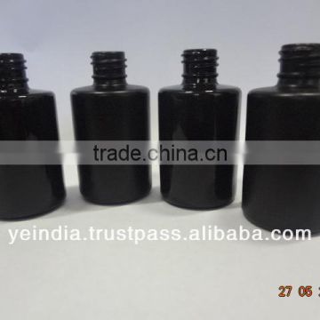 Coated Bottles for Gel Polish ,Printed,Frosted bottle sets with cap and brush