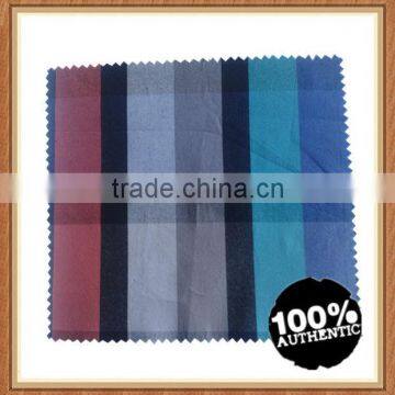 100% cotton 60s yarn dyed check pattern shirt fabrics
