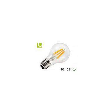 E26 6 W Dimmable LED Filament Bulb 105LM/W For Chandelier Lighting