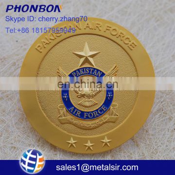 manufactory custom enamel pin badge military shield pin badge