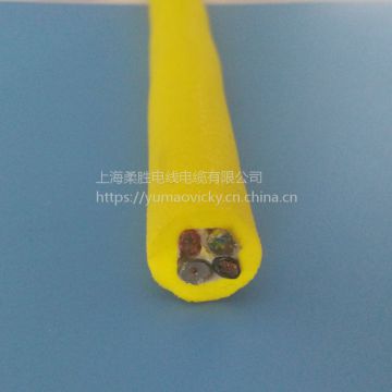 Customs Aging Resistance Rov Tether Floating Cable Monolayer Total Shielding