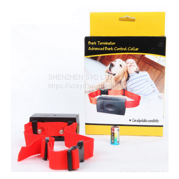 Pet electronic automatic bark stopper shock shock dog trainer dog collar accessories