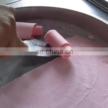 Guangzhou Zhongai Factory Thailand Rolled Fried Ice Cream Machine Prices Sale