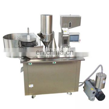 Pharmaceutical Herbal Powder 000 Soft Gelatin Semi Automatic Capsule Filling Machine