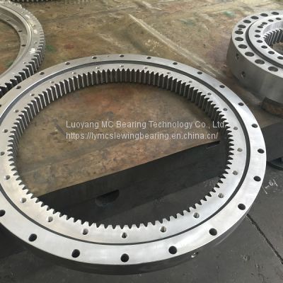 Internal gear VLI200644N slewing ball bearing with 748*546*56mm