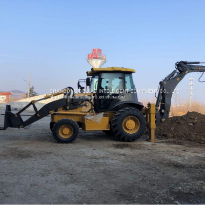 2022 NEW Hot selling   the cheapest backhoe loader smaller backhoe loader with engine cheap tractor loader backhoe mini