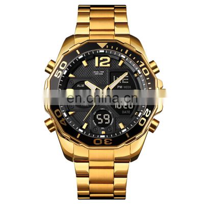 Fashion SKMEI 1649 Classic Stainless Steel Watch Business OEM Analog Quartz Wristwatch for Men