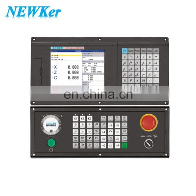 Low cost NEWKer 3axis kit cnc DSP controller for lathe machine similar with szgh gsk fanuc mitsubishi delta syntec controller