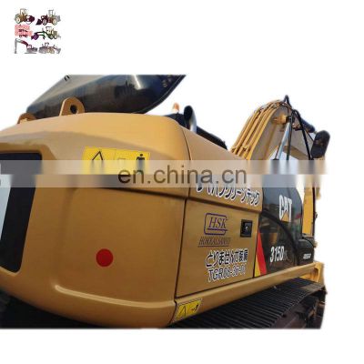 Japan made caterpillar 315DL 15ton crawler excavator , CAT 315 tracked digger price low on sale in Shanghai