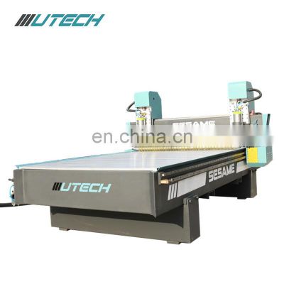 Factory Outlet cnc router woodworking machinery double head Table Top Cnc Router Cnc Wood Carving Machine 1325