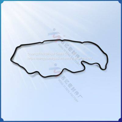 Suitable for Bobcat Kubota engine valve chamber cover gasket 1C020-14520 cylinder head rubber strip sealing ring