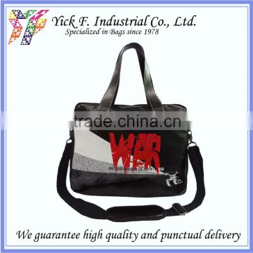 Coolest Black Color PVC leather Men's Tote bag