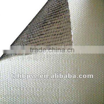 Thermal insulation aluminized fiberglass fabric