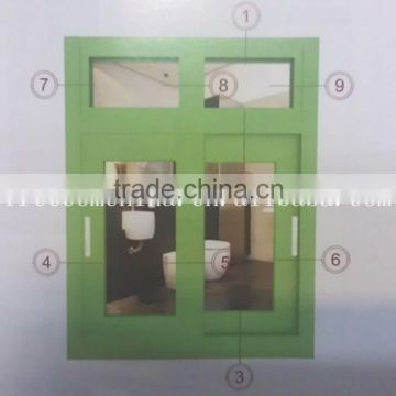 Extruded Aluminum Window Frame for Constructional Project