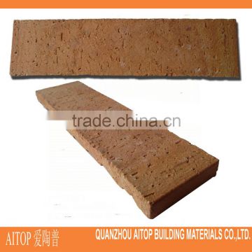 Handmade natural design wall brick clinker tile varied size cheap