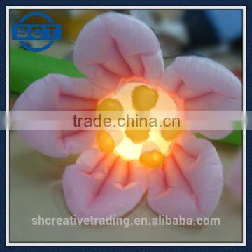 Inflatables LED Pink Flower Decorations