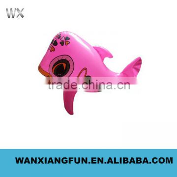 Small pink lovely inflatable animal fish toys