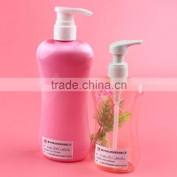 300ml Shampoo tramsparent PET bottle