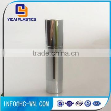 Aluminum Airless Cylinder 100ml Round Silver Airless Bottle