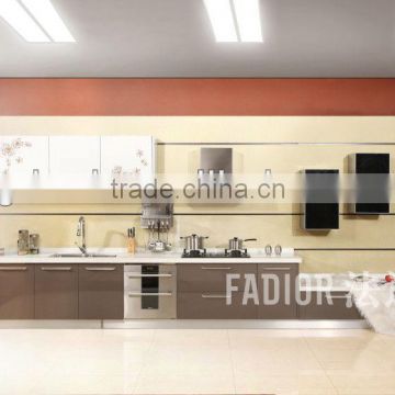 simple stainless steel kitchen cabinet Z001
