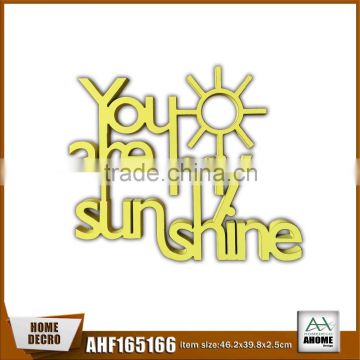 Home Wood Letters Decorative Words Sign With Words/You Are My Sunshine