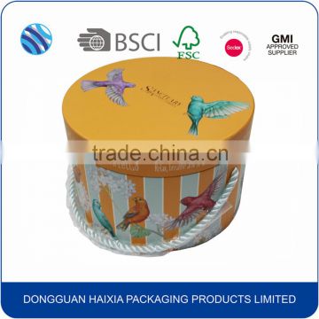 China Factory New Printing Large Round Cylinder Shape Flower Box Custom                        
                                                Quality Choice