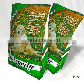 heavy duty dog food packaging bag