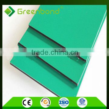 Greenbond best on the earth aluminium composite panel price per sqm