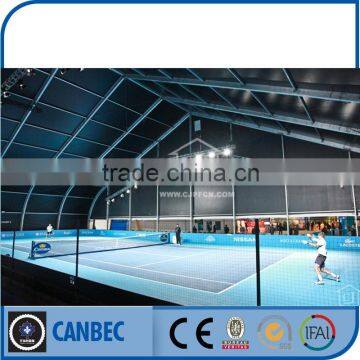curve tent for Tennis hall