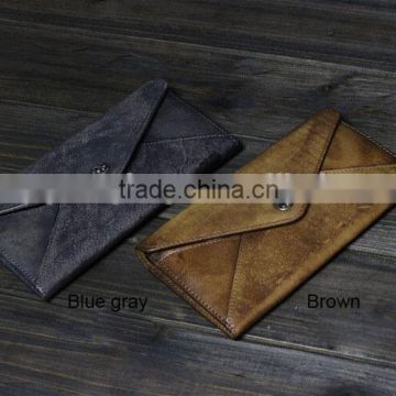 Full Grain Genuine Leather Wallet,Handmade Wallet