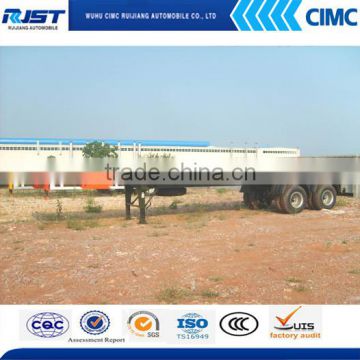 Star product 20ft two axle container trailer
