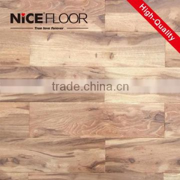 ac3 waxed wood unilin locking system Crystal Surfaced hdf cheap wood german technology manufacturer china laminate flooring