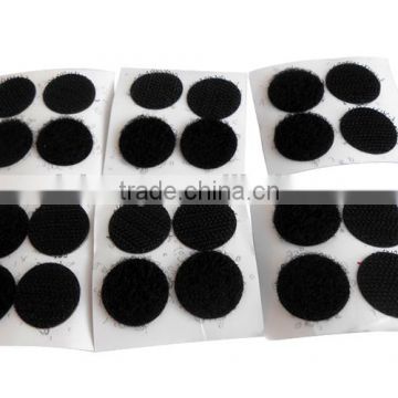 Hook and Loop Coins Dots with adhesive backing