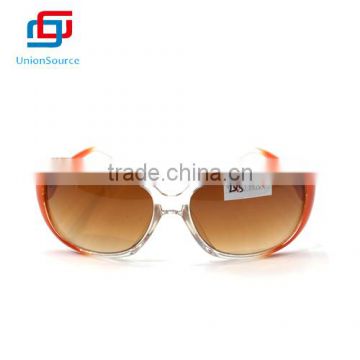 New Product Custom Orange Plastic Sunglasses