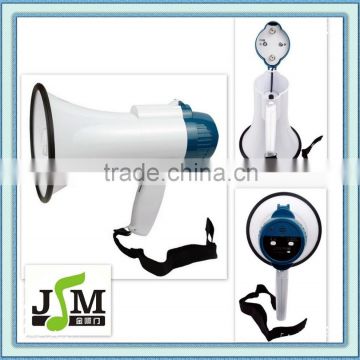 plastic handheld police siren megaphone/colorful megaphone with 110 siren