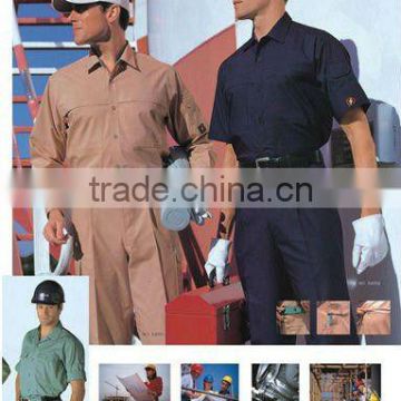 uniform fabric for building worker