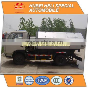 DONGFENG LHD/RHD 4x2 5M3 hydraulic lifting garbage truck 95hp cheap price hot sale