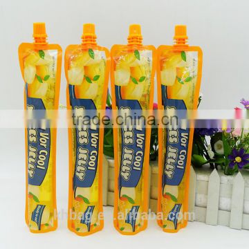 Hot selling plastic spout pouch bag for liquid welcome your inquiry