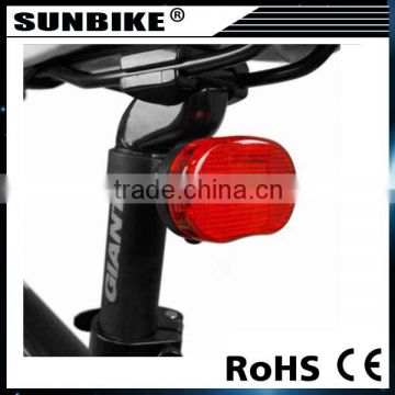 2015 hot sale china factory cheap 3 led bike tail light