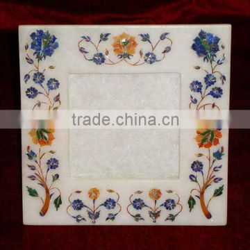 Indian Marble Inlay Decorative Picture Frames