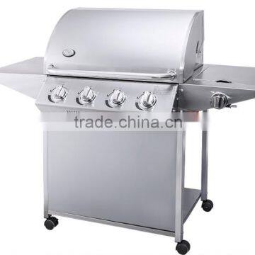 CE Approval Stainless Steel 201 4+1burner Gas grill