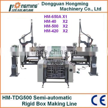 HM-TDG500 Semi-automatic Rigid Box Maker