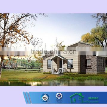 modern design prefab steel structure cottage house