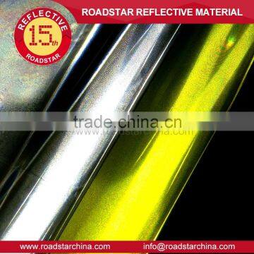 Seamless prismatic reflective pvc roll for waist belt