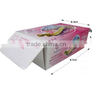 Cheap Duplex White Soap Packaging Box